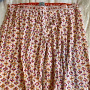 Jane & Bleecker Pajama bottoms, size extra small (xs) flower print, like-new